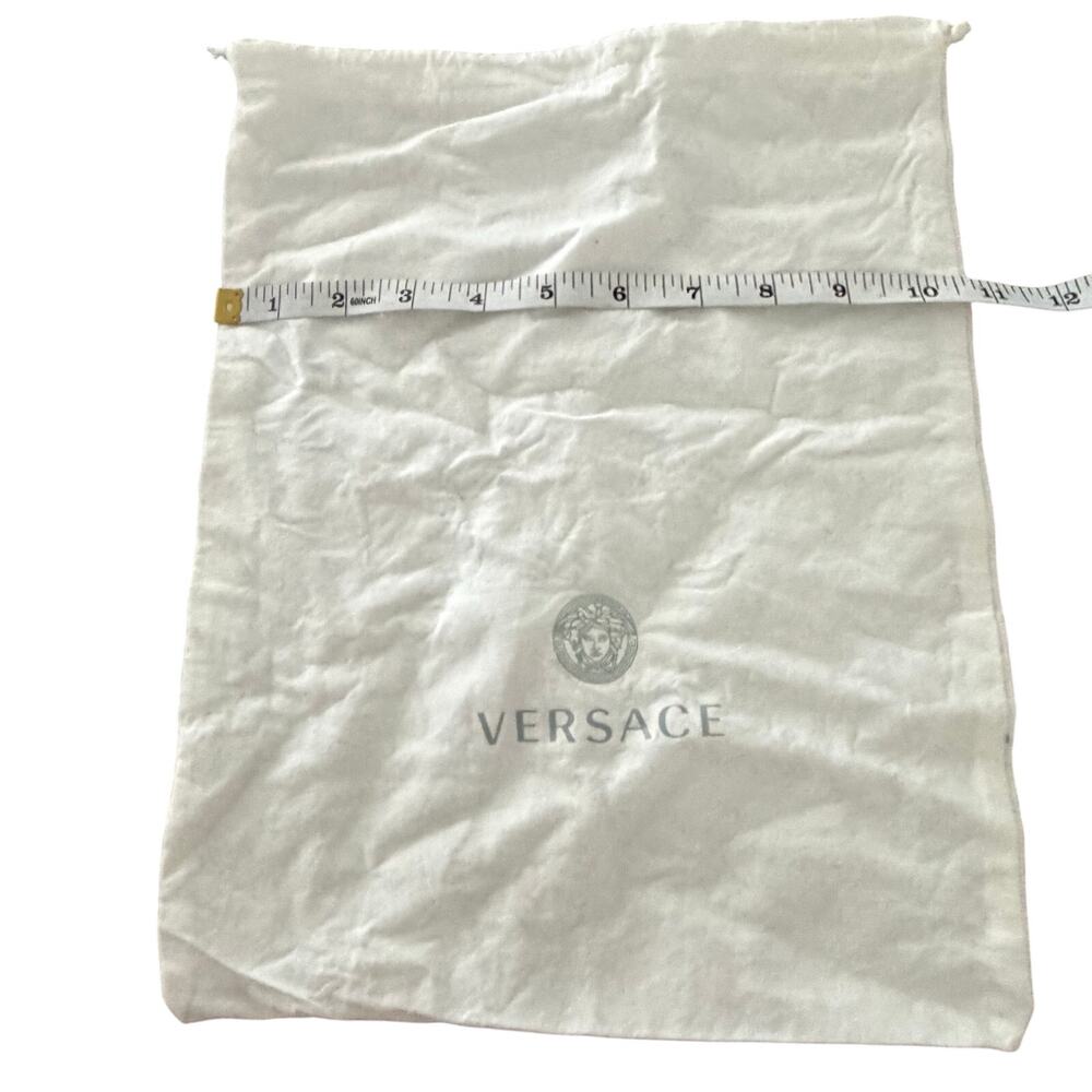 Versace white dust bag drawstring designer lightweight - Picture 3 of 7